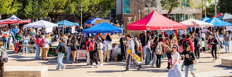 Chapman students on campus